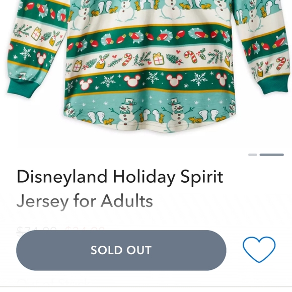 Disneyland Holiday Spirit Jersey - Picture 3 of 3